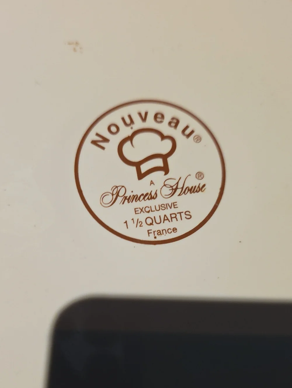 Princess House clear glass
